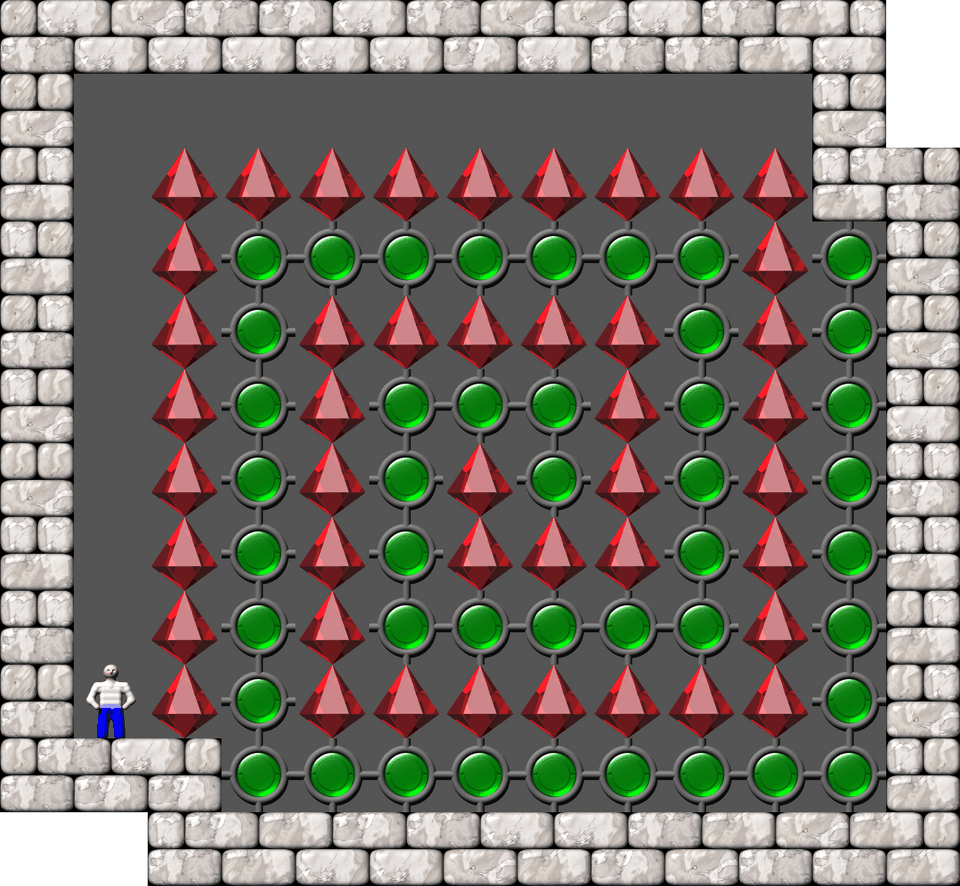 Sokoban Chrysalis Collection 7 level 7